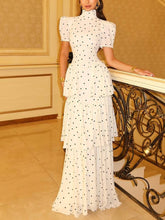 Retro Princess Multi-Layer Maxi Cake Dress